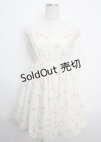MILK / ハートチェリーベビードール  アイボリー×ピンク Y-25-03-22-058-ML-OP-SZ-ZY