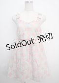 MILK / Fifi DRESS  ピンク×サックス Y-25-03-22-059-ML-OP-SZ-ZT391