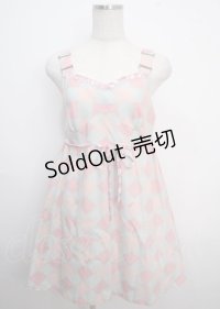MILK / Fifi DRESS  ピンク×サックス Y-25-03-22-059-ML-OP-SZ-ZT391