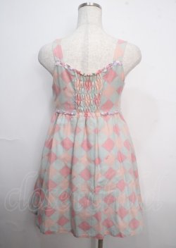 画像2: MILK / Fifi DRESS  ピンク×サックス Y-25-03-22-059-ML-OP-SZ-ZY