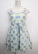 画像1: MILK / Fifi DRESS  サックス×アイボリー Y-25-03-22-060-ML-OP-SZ-ZY (1)