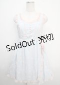 MILK / パウダーDRESS  サックス Y-25-03-22-061-ML-OP-SZ-ZY