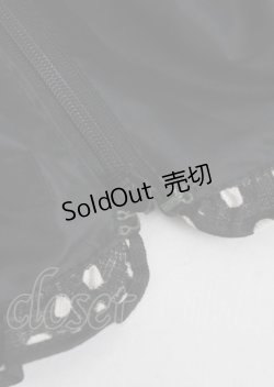 画像3: MILK / リボンドットフリルワンピース  ブラック Y-25-03-22-064-ML-OP-SZ-ZY