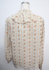 画像2: axes femme Kawaii / プチローズ柄ブラウス M 生成り Y-25-03-22-007-AX-TO-SZ-ZH (2)