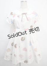 Ank Rouge / Sweets Donutsワンピース M アイボリー Y-25-03-22-067-CA-OP-SZ-ZS