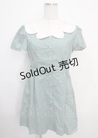 MILK / パピヨンカラーワンピ  グリーン Y-25-03-22-079-ML-OP-SZ-ZY