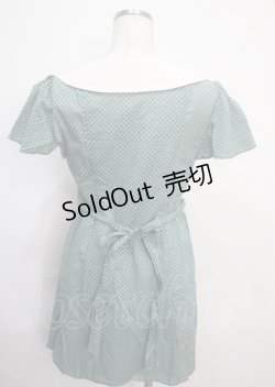 画像2: MILK / パピヨンカラーワンピ  グリーン Y-25-03-22-079-ML-OP-SZ-ZY