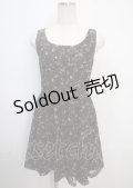 MILK / Ribbon lap dress  ブラックフラワーレース Y-25-03-22-084-ML-OP-SZ-ZY