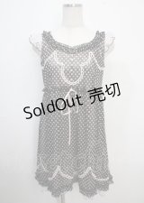 MILK / スウィーティードレス  ブラック×オフドット Y-25-03-22-085-ML-OP-SZ-ZY