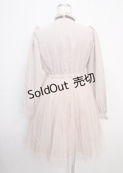 画像2: Swankiss / ビジューリボン付き切換ワンピース  ピンク Y-25-03-22-090-CA-OP-SZ-ZT0330F