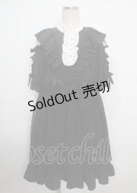DearMyLove / ドーリープリンセスワンピース  黒 Y-25-03-22-094-EL-OP-SZ-ZS