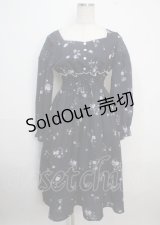 LIZ LISA / ノスタルジックフラワーワンピース 0 紺 Y-25-03-22-096-LO-OP-SZ-ZY