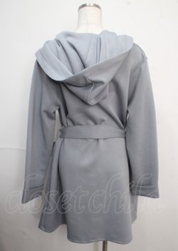 画像2: axes femme / レース使いコーディガン M サックス Y-25-03-22-100-AX-TO-SZ-ZT201
