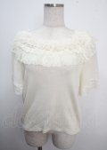 axes femme / シフォンローズプルオーバー M 生成り Y-25-03-22-011-AX-TO-SZ-ZS
