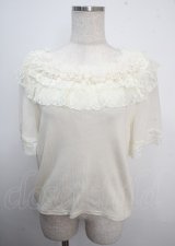 axes femme / シフォンローズプルオーバー M 生成り Y-25-03-22-011-AX-TO-SZ-ZS
