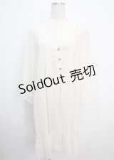 axes femme / ラグランスリーブガウン M 生成り Y-25-03-22-101-AX-TO-SZ-ZY