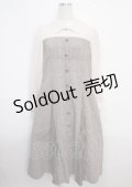 axes femme / チェック柄ビスチェ切替ワンピース F チャ Y-25-03-22-104-AX-OP-SZ-ZT100