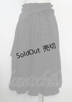 画像2: axes femme POETIQUE / 連釦デザインアシメスカート M 黒 Y-25-03-22-108-AX-SK-SZ-ZY