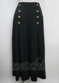 axes femme / 連釦デザインフレアパンツ M Dグリーン Y-25-03-22-111-AX-PA-SZ-ZT140