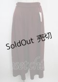 axes femme / リラックスカットソーパンツ M ワイン Y-25-03-22-115-AX-PA-SZ-ZY