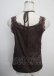 画像2: axes femme / 3WAY総レースタンクトップ F Dブラウン Y-25-03-22-012-AX-TO-SZ-ZY (2)