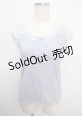 axes femme / クロス総レース2WAYタンク M ブルー Y-25-03-22-014-AX-TO-SZ-ZY
