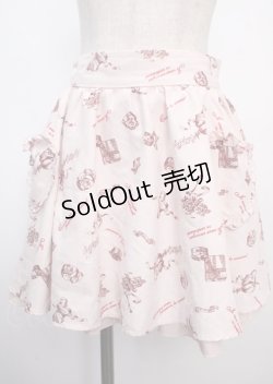画像1: Ank Rouge / プレゼント柄スカート  ピンク Y-25-03-22-131-CA-SK-SZ-ZS
