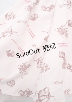 画像3: Ank Rouge / プレゼント柄スカート  ピンク Y-25-03-22-131-CA-SK-SZ-ZS