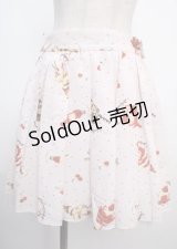 Ank Rouge / パフェ柄スカート M ピンク Y-25-03-22-137-CA-SK-SZ-ZY