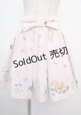 Ank Rouge / ハロウィン柄スカート M ピンク Y-25-03-22-139-CA-SK-SZ-ZY