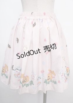 画像2: Ank Rouge / ハロウィン柄スカート M ピンク Y-25-03-22-139-CA-SK-SZ-ZY