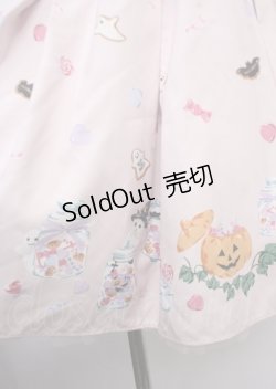 画像3: Ank Rouge / ハロウィン柄スカート M ピンク Y-25-03-22-139-CA-SK-SZ-ZY
