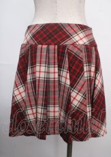 画像2: 【SALE】Jane Marple / タータンチェックのフレアスカート M アカ Y-25-03-22-143-JM-SK-SZ-ZT102 (2)