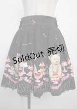 Ank Rouge / Bears cakeスカート M 黒 Y-25-03-22-156-CA-SK-SZ-ZY