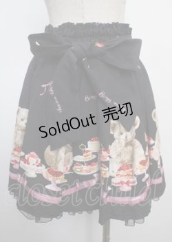 画像2: Ank Rouge / Bears cakeスカート M 黒 Y-25-03-22-156-CA-SK-SZ-ZY