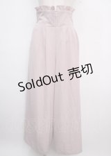 Ank Rouge / ハイウエストワイドパンツ  ピンク Y-25-03-22-163-CA-PA-SZ-ZY
