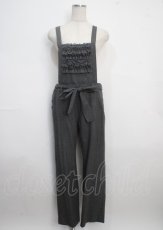 画像1: 【SALE】Jane Marple / ウールのサロペット M グレー Y-25-03-22-166-JM-OP-SZ-ZT100 (1)
