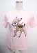 画像1: MILK / バンビプリントTシャツ  ピンク Y-25-03-22-022-ML-TO-SZ-ZY (1)