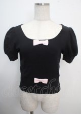 MILK / PRINCESS シュガー   ブラック×ピンク Y-25-03-22-025-ML-TO-SZ-ZY
