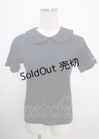 MILK / 丸襟カットソー  ネイビー Y-25-03-22-027-ML-TO-SZ-ZY