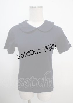 画像1: MILK / 丸襟カットソー  ネイビー Y-25-03-22-027-ML-TO-SZ-ZY