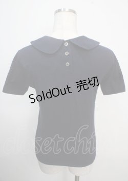 画像2: MILK / 丸襟カットソー  ネイビー Y-25-03-22-027-ML-TO-SZ-ZY
