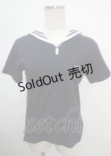 MILK / セーラーカットソー  ネイビー Y-25-03-22-028-ML-TO-SZ-ZY