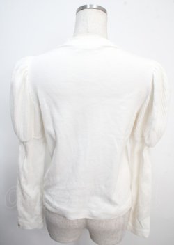 画像2: MILK / 袖パフカットソー  白 Y-25-03-22-031-ML-TO-SZ-ZY