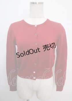 画像1: MILK / Twinkleカーデ  レッド Y-25-03-22-039-ML-TO-SZ-ZY