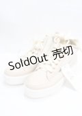 axes femme / ハイカットスニーカー L 生成り Y-25-03-23-005-AX-SH-SZ-ZY