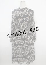 LEBECCA boutique / 出会ってしまうシフォンワンピース F ブラック Y-25-03-23-070-EL-OP-SZ-ZT077