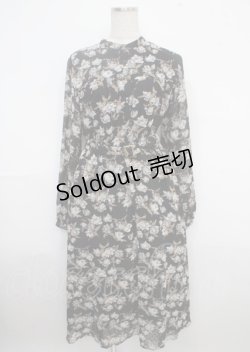 画像1: LEBECCA boutique / 出会ってしまうシフォンワンピース F ブラック Y-25-03-23-070-EL-OP-SZ-ZT077