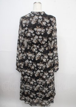 画像2: LEBECCA boutique / 出会ってしまうシフォンワンピース F ブラック Y-25-03-23-070-EL-OP-SZ-ZT077
