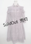 axes femme / 総レースワンピース  ラベンダー Y-25-03-23-088-AX-OP-SZ-ZY